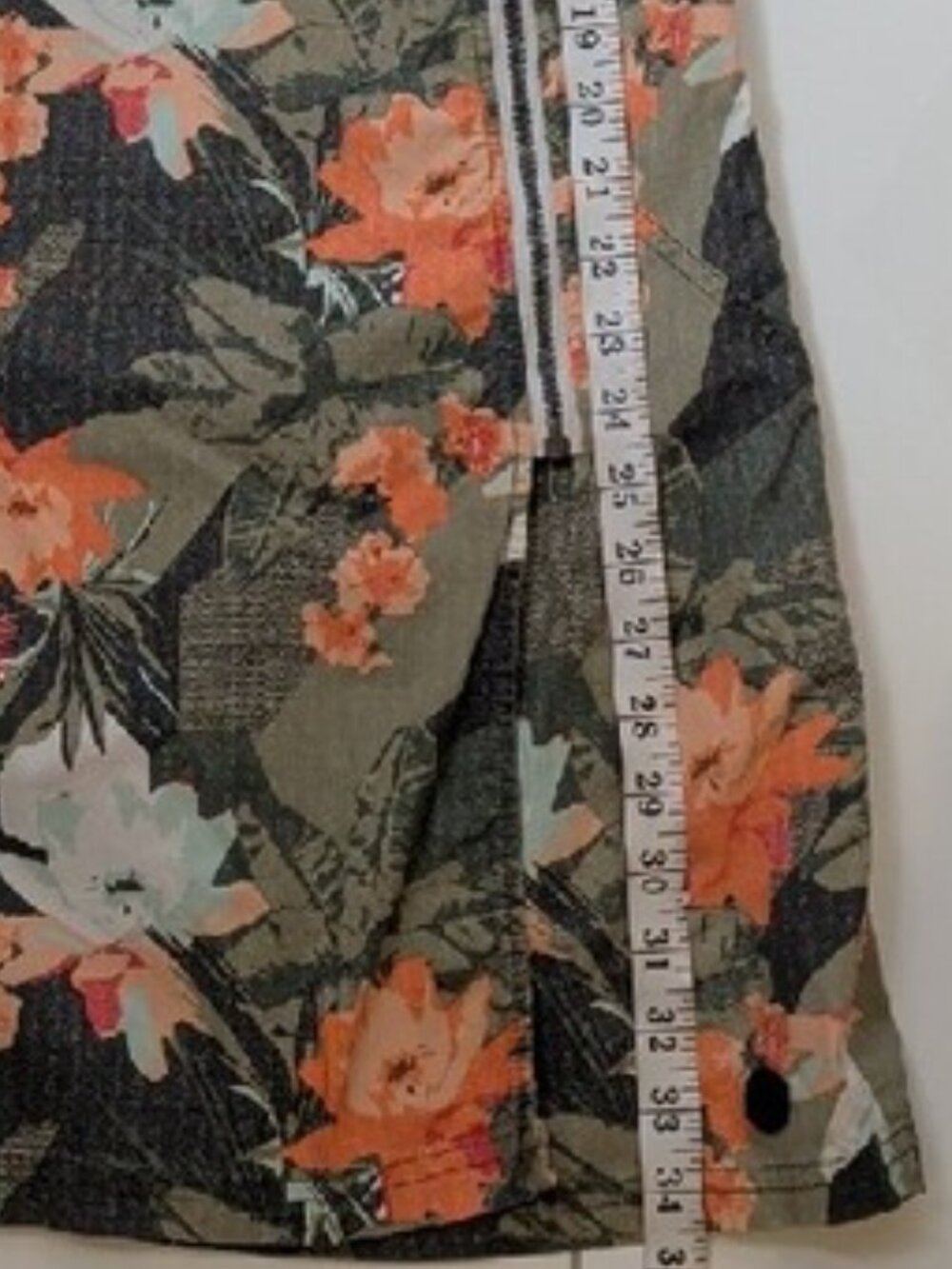 Bench Floral Wrap Mini Dress NWOT Side Zipper W/ Pockets XS - Picture 12 of 16